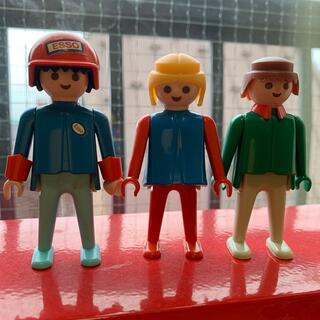 レゴ(Lego)のgeobra プレイモービル　1974製　中古(知育玩具)