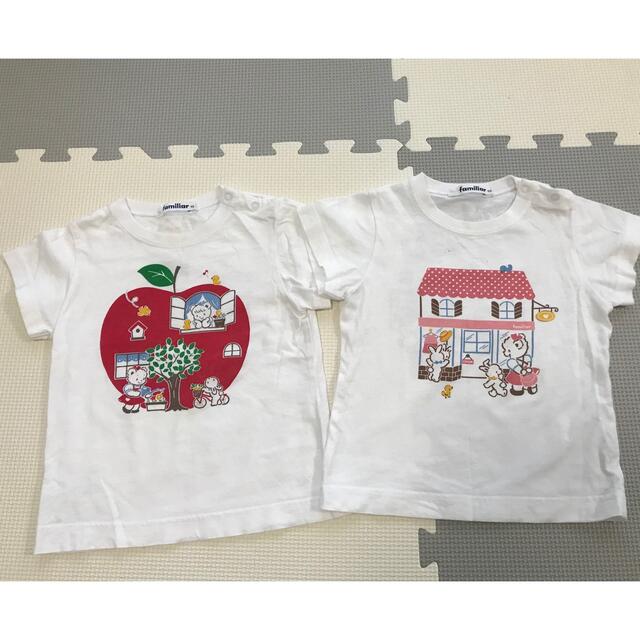 familiar(ファミリア)のファミリア　Tシャツ90 キッズ/ベビー/マタニティのキッズ服女の子用(90cm~)(Tシャツ/カットソー)の商品写真