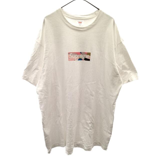 SUPREME シュプリーム 21SS Emilio Pucci Box Logo Tee エミリオプッチ ボックスロゴ半袖Tシャツ ホワイト