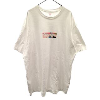 シュプリーム(Supreme)のSUPREME シュプリーム 21SS Emilio Pucci Box Logo Tee エミリオプッチ ボックスロゴ半袖Tシャツ ホワイト(Tシャツ/カットソー(半袖/袖なし))