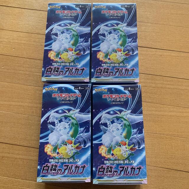 ポケモンカード 白熱のアルカナ 4BOX シュリンク付き-eastgate.mk