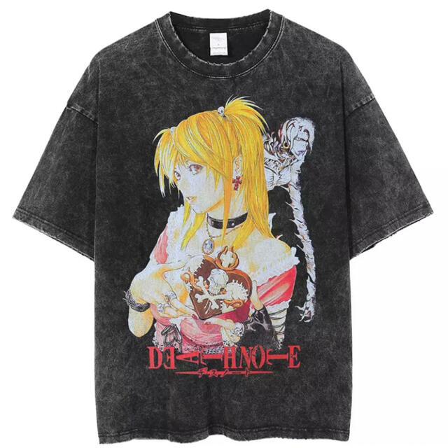 ✨即発送✨ セレクト デスノートモチーフ かわいい ミサ＆レム Tシャツ