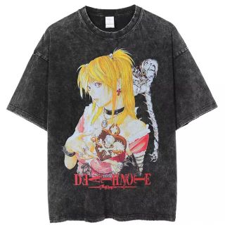 ✨即発送✨ セレクト デスノートモチーフ  かわいい ミサ＆レム Tシャツ(Tシャツ/カットソー(半袖/袖なし))