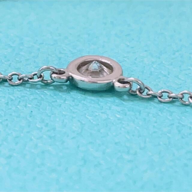 TIFFANY&Co.ティファニー バイザヤードプラチナ 0.17ctネックレス