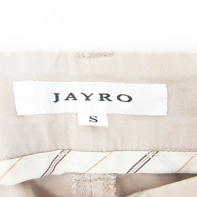 JAYRO(ジャイロ)のJAYRO クロップドパンツ コットン ストレッチ S ライトベージュ レディースのパンツ(その他)の商品写真