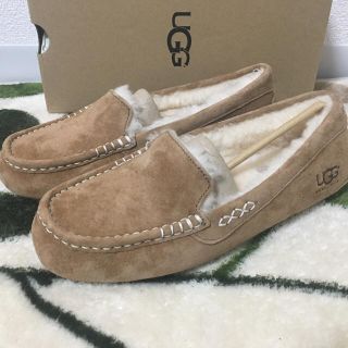 アグ(UGG)の【新品未使用】UGG アンスレー チェスナット 26.0(スリッポン/モカシン)