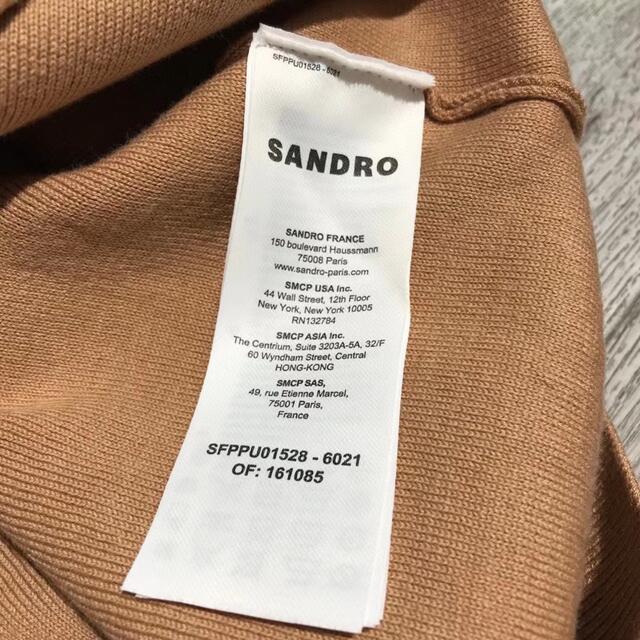 ❤️Sandro  新作　新品　ブラウン　パーカー　綺麗　　上品