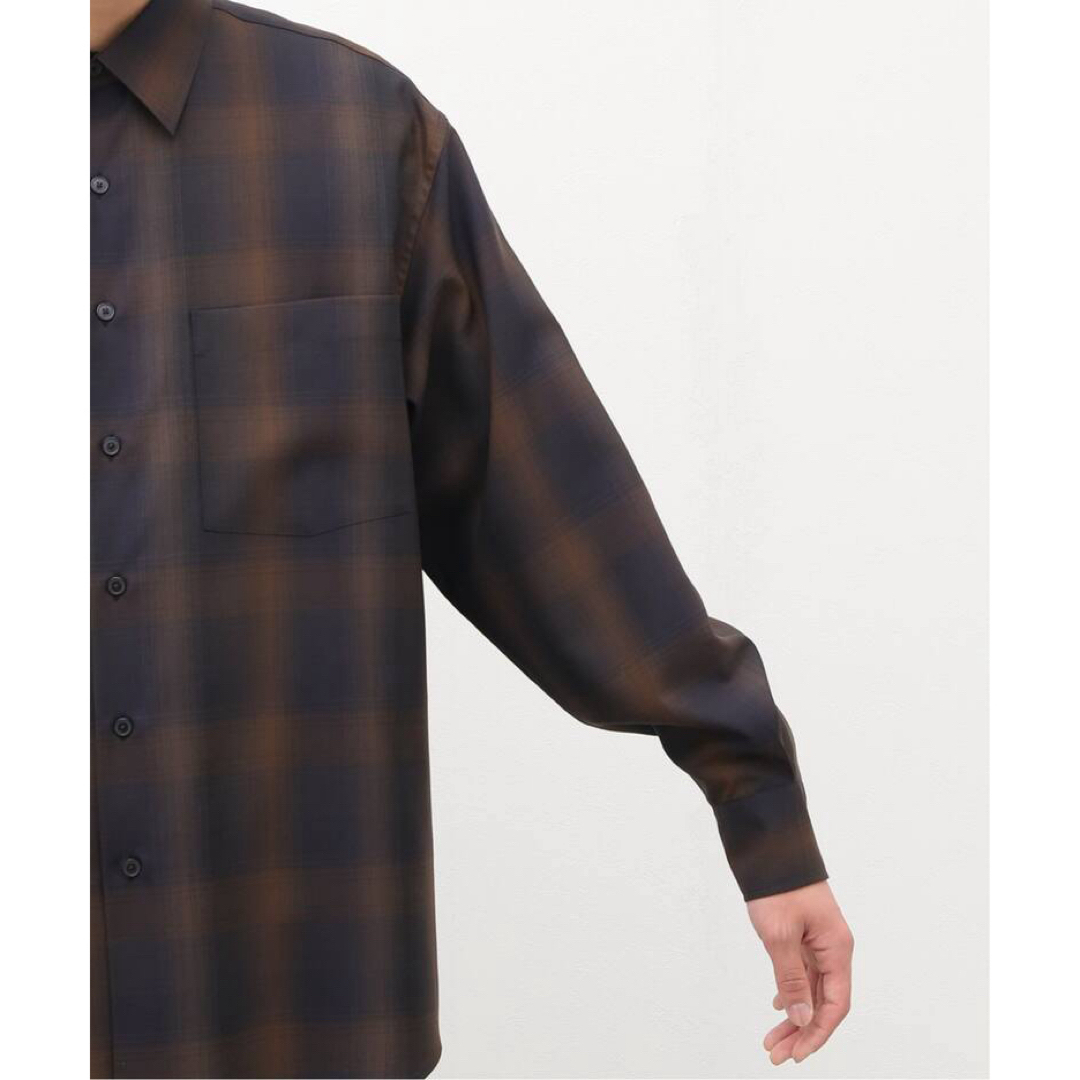 AURALEE - 新品タグ付き AURALEE /オーラリー WOOL CHECK SHIRT AURALEE - 新品タグ付き AURALEE /オーラリー WOOL CHECK SHIRT