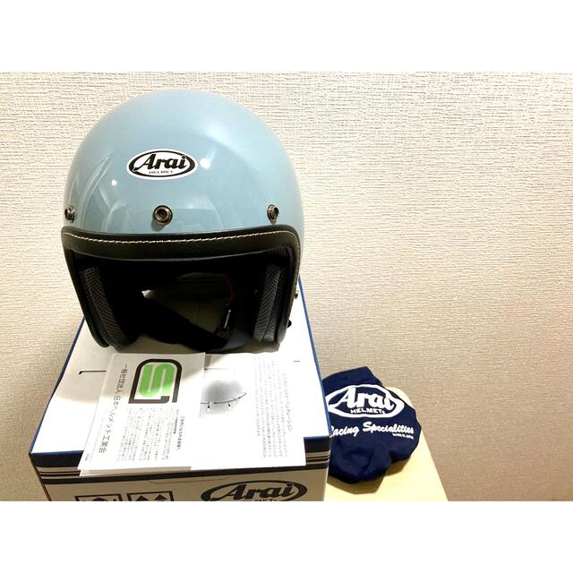 【ほぼ未使用品】アライ クラシック エアー Arai CLASSIC AIRアイスブルーサイズ