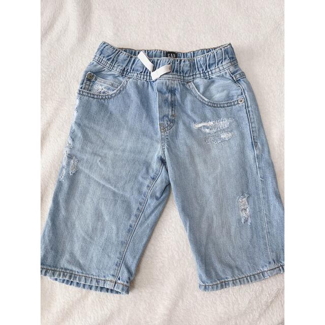 GAP Kids(ギャップキッズ)のGAPクラッシュデニムパンツ キッズ/ベビー/マタニティのキッズ服男の子用(90cm~)(パンツ/スパッツ)の商品写真