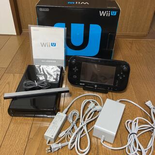 ウィーユー(Wii U)のNintendo Wii U プレミアムセット KURO ジャンク品(家庭用ゲーム機本体)
