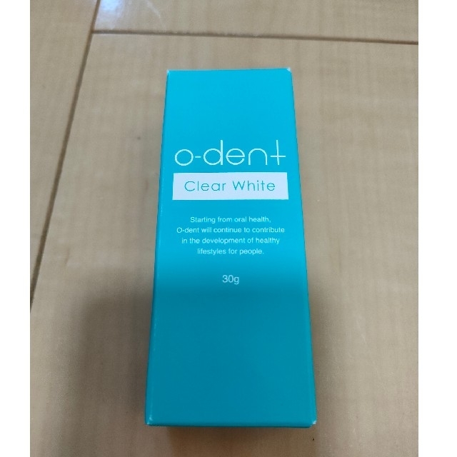 オーデント O-dent クリアホワイト 薬用ジェル歯磨き 30g