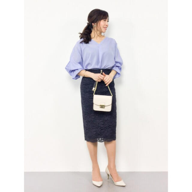 Rope' Picnic(ロペピクニック)の袖スリットブラウス GRL snidel ViS しまむら ZARA アベイル レディースのトップス(シャツ/ブラウス(長袖/七分))の商品写真