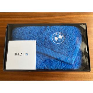 ビーエムダブリュー(BMW)のBMW x OLSIA　フェイスタオル（非売品）(タオル/バス用品)