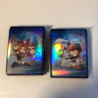 ユウギオウ(遊戯王)のパワプロ　遊戯王　スリーブ　未開封　遊戯　海馬　セット(カードサプライ/アクセサリ)