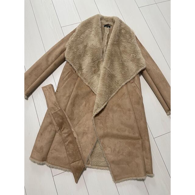 rienda Faux Fur ラッフルFムートンCT 1