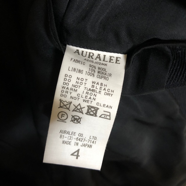 AURALEE(オーラリー)のAURALEE ジャケット メンズのジャケット/アウター(テーラードジャケット)の商品写真