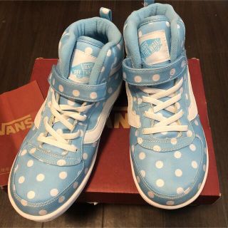 VANS×MarcJacobs ハイカット 水色 レア US9 美品