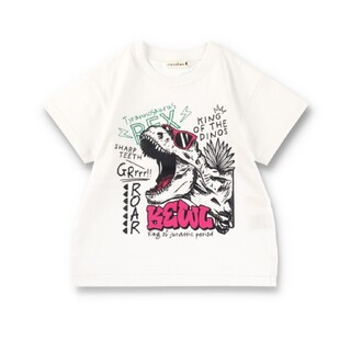 ブランシェス(Branshes)の新品【branshes】恐竜(T-REX)の半袖Tシャツ  120cm(Tシャツ/カットソー)