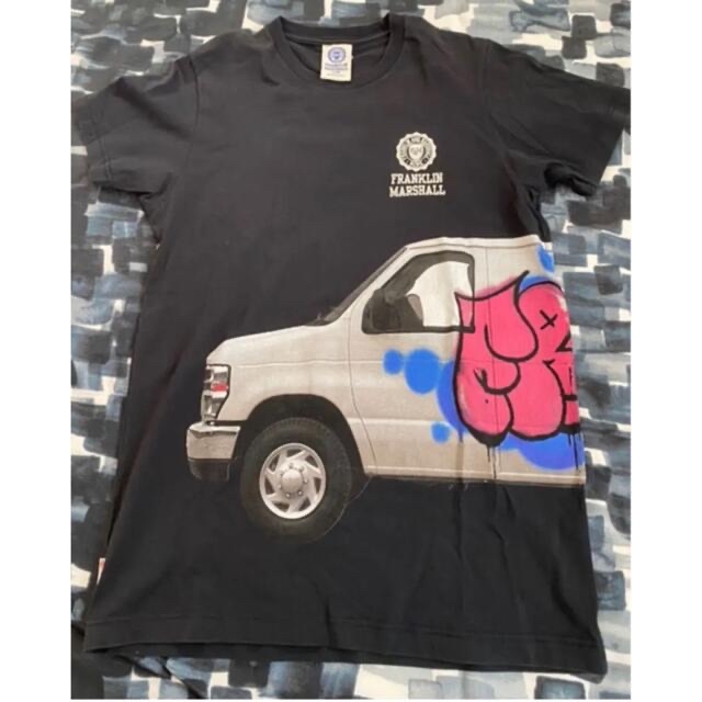 フランクリンマーシャル　車プリントtシャツ メンズのトップス(Tシャツ/カットソー(半袖/袖なし))の商品写真