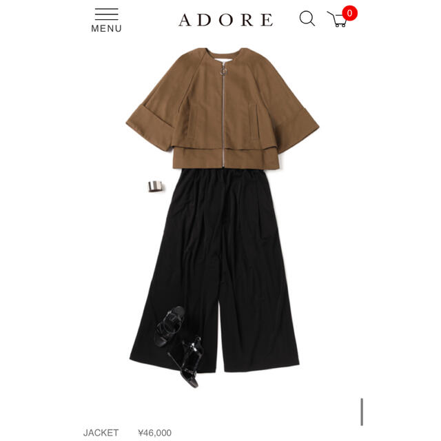 白洋舎済 ADORE アドーア 秋色 ジャケット / コート-