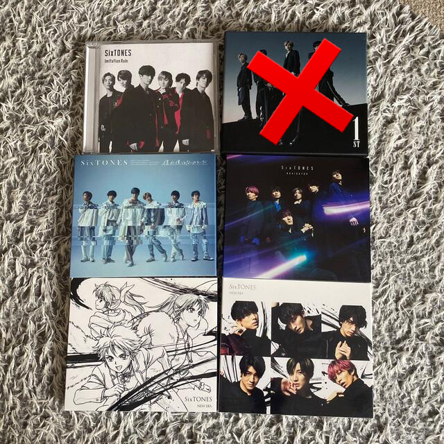 Sixtones CD 5枚セット(バラ売り可能)