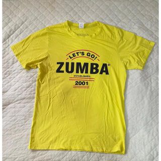 ズンバ(Zumba)のZUMBA ズンバ　Tシャツ　イエロー　XL(Tシャツ/カットソー(半袖/袖なし))