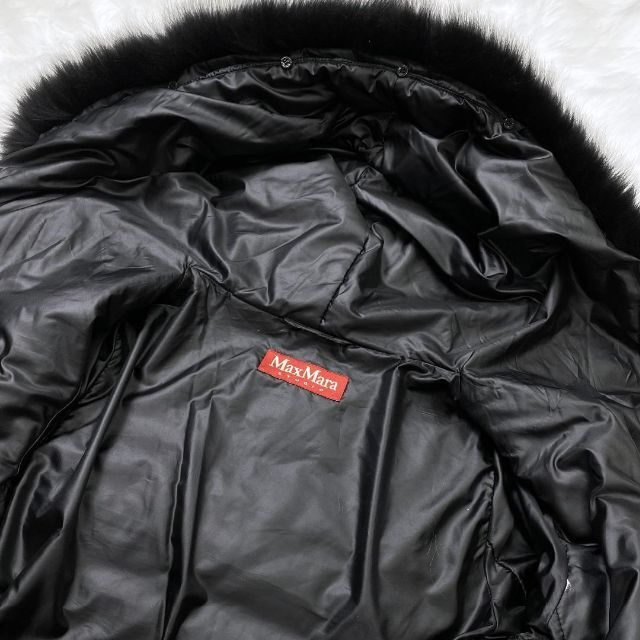 れています Max ダウンコート フォックスファー 38 Mの通販 by みぃshop☆