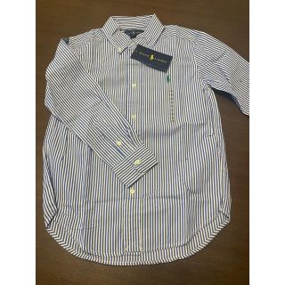 ラルフローレン(Ralph Lauren)のラルフローレン  ストライプ　シャツ　120 新品(ブラウス)