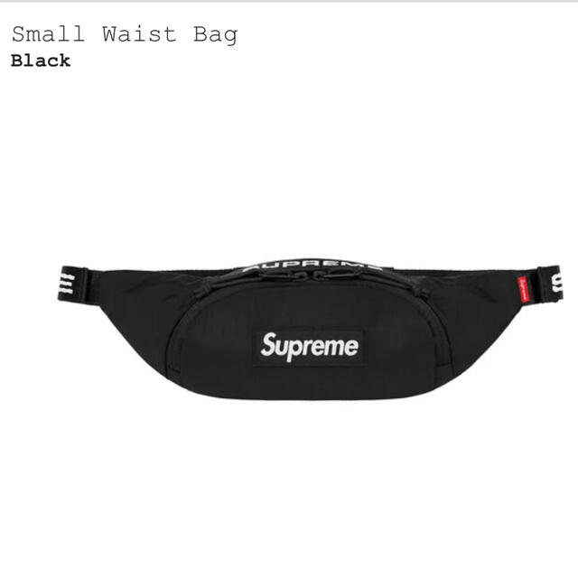 ［新品］Supreme FW22 Small Waist Bag "Black"
