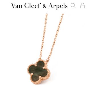 ヴァンクリーフアンドアーペル(Van Cleef & Arpels)のヴァンクリーフアーペル　VCA ネックレス　ヴィンテージ　アルハンブラ　(ネックレス)