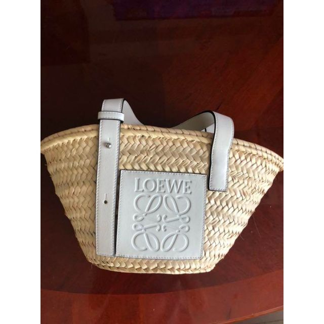 WEB限定カラー LOEWE - LOEWE ロエベ かごバッグ スモール かごバッグ+