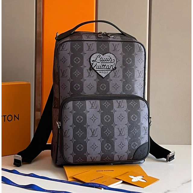 『2年保証』 VUITTON LOUIS - VUITTON LOUIS リュック モノグラムエクリプス バックパック バッグパック+リュック
