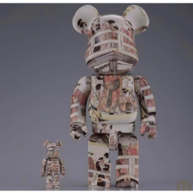 Be@rbrick 喜多川歌麿 両国橋の上下 ukiyoe ベアブリック