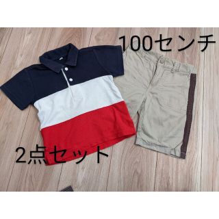 コムサイズム(COMME CA ISM)の100センチ　2点セット　夏服お値下げ中(Tシャツ/カットソー)