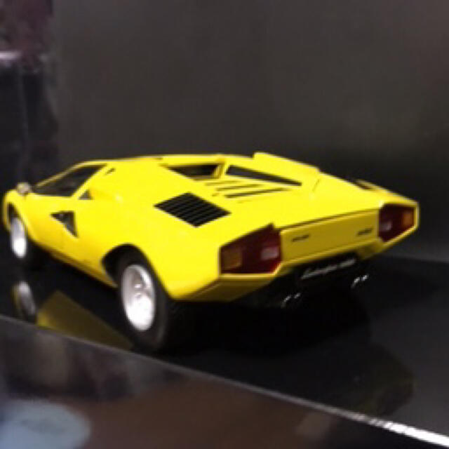 1/18 京商KYOSHO ランボルギーニ　カウンタックLP400 イエロー黄色