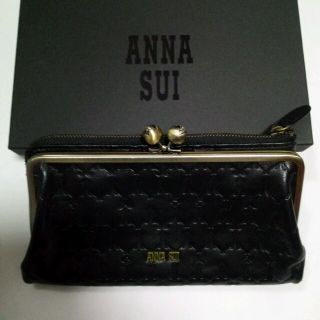 アナスイ(ANNA SUI)のみん♡様専用!! 1月8日迄お取り置き品。ANNA SUI 牛革長財布。(財布)