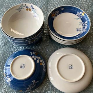 大吉窯　金彩中皿＆金彩中鉢(食器)