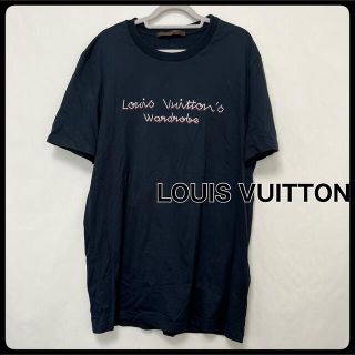 ルイヴィトン(LOUIS VUITTON)のLOUIS VUITTON ルイヴィトン 半袖Tシャツ ネイビー　(Tシャツ/カットソー(半袖/袖なし))