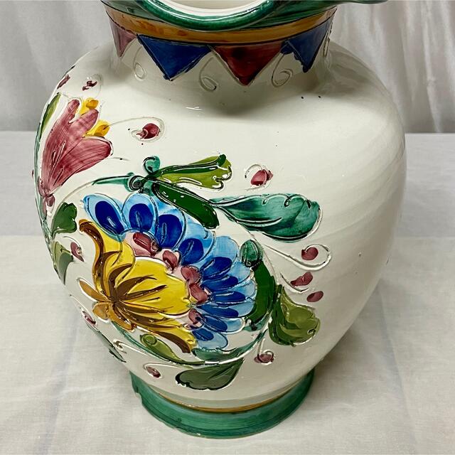 【イタリア製】陶器花瓶