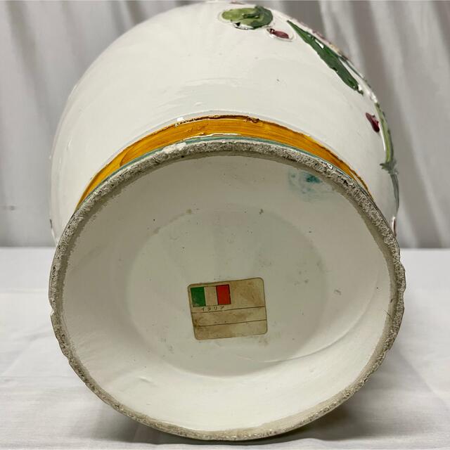 【イタリア製】陶器花瓶