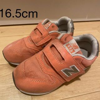 ニューバランス(New Balance)のニューバランス　16.5 オレンジピンク(スニーカー)