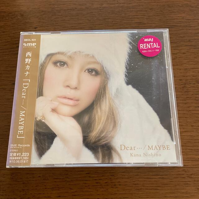 レンタル落ち　Dear・・・/MAYBE    西野カナ エンタメ/ホビーのCD(ポップス/ロック(邦楽))の商品写真