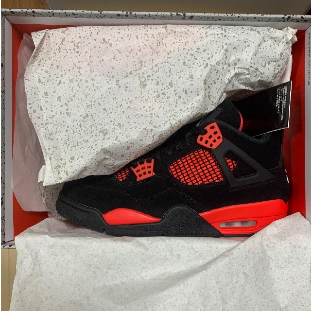 Nike ナイキ Jordan 4 "Red Thunder/Crimson"