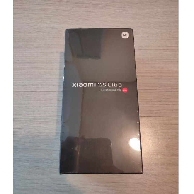 新品未開封】Xiaomi 12s Ultra Black 12GB 256GB 65%OFF【送料無料