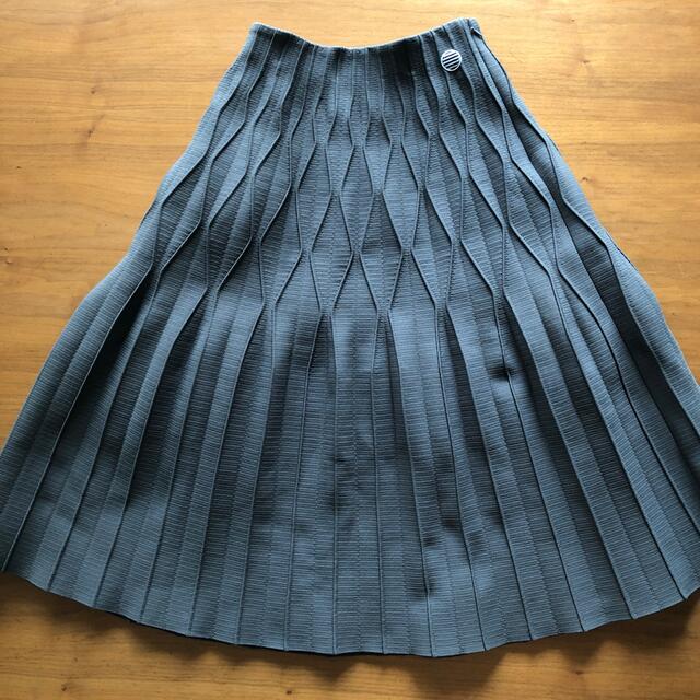 ❣️最終値下げ❣️美品❣️プリーツニットスカート❣️ボーダーズ