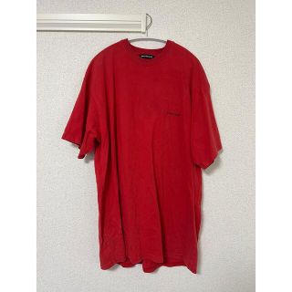 バレンシアガ(Balenciaga)のBALENCIAGA バレンシアガ 2018AW クルーネック スモール ロゴ(Tシャツ/カットソー(半袖/袖なし))