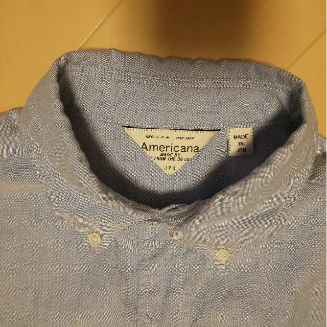 AP STUDIO(エーピーストゥディオ)のAMERICANA/アメリカーナ   OX ボタンダウンシャツ レディースのトップス(シャツ/ブラウス(長袖/七分))の商品写真