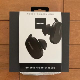 ボーズ(BOSE)のBOSE QUIETCOMFORT EARBUDS 空箱 空き箱 箱のみ 黒(ヘッドフォン/イヤフォン)