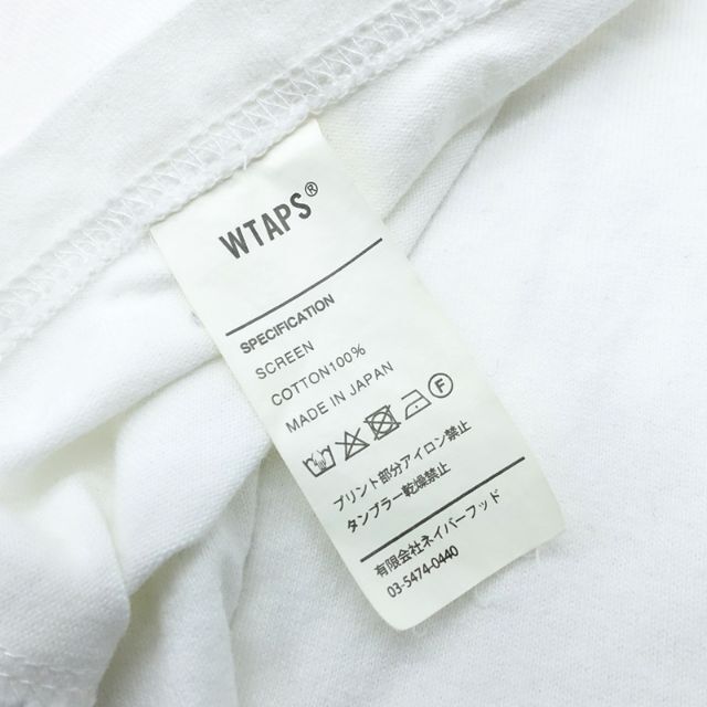 W)taps(ダブルタップス)のWTAPS 18ss SYSTEM SCREEN L/S TEE メンズのトップス(Tシャツ/カットソー(七分/長袖))の商品写真